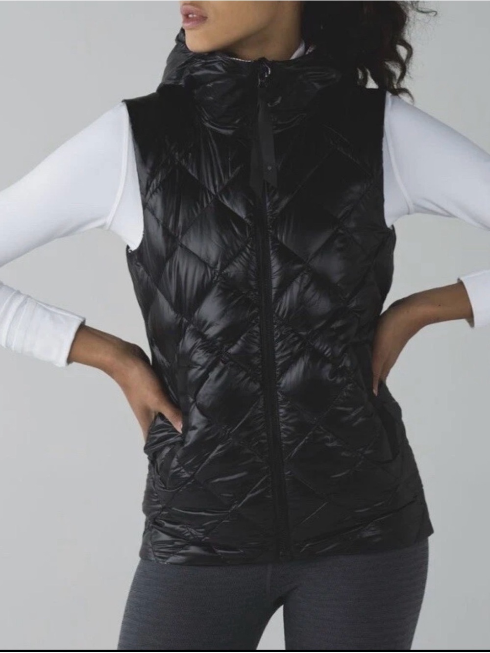 Lululemon and SOULCYCLE collab. The fluffiest reversible vest